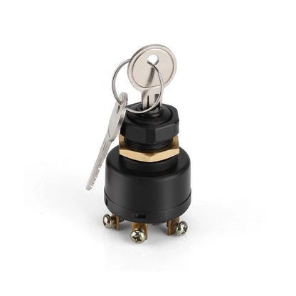 Ignition Switch with 2 Keys for Boat Motor Marine Use
