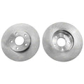 2 Front Disc Brake Rotors for Volvo C30 (2007–2012)