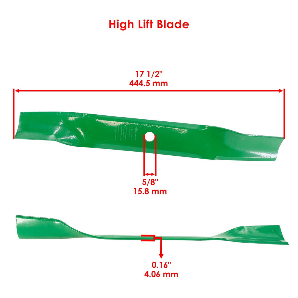 Deck Blade Replacement for Toro Z 3500 HLX Z 5000 Z 5020 (2011–2016)