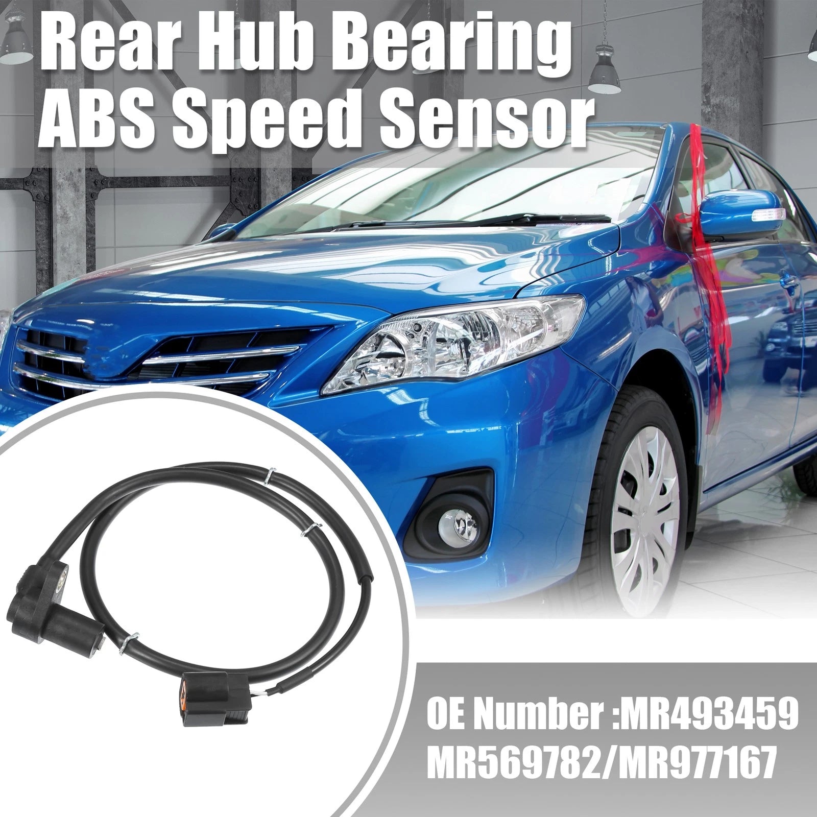Rear Left ABS Speed Sensor Replacement for Mitsubishi Outlander (2003–2006)
