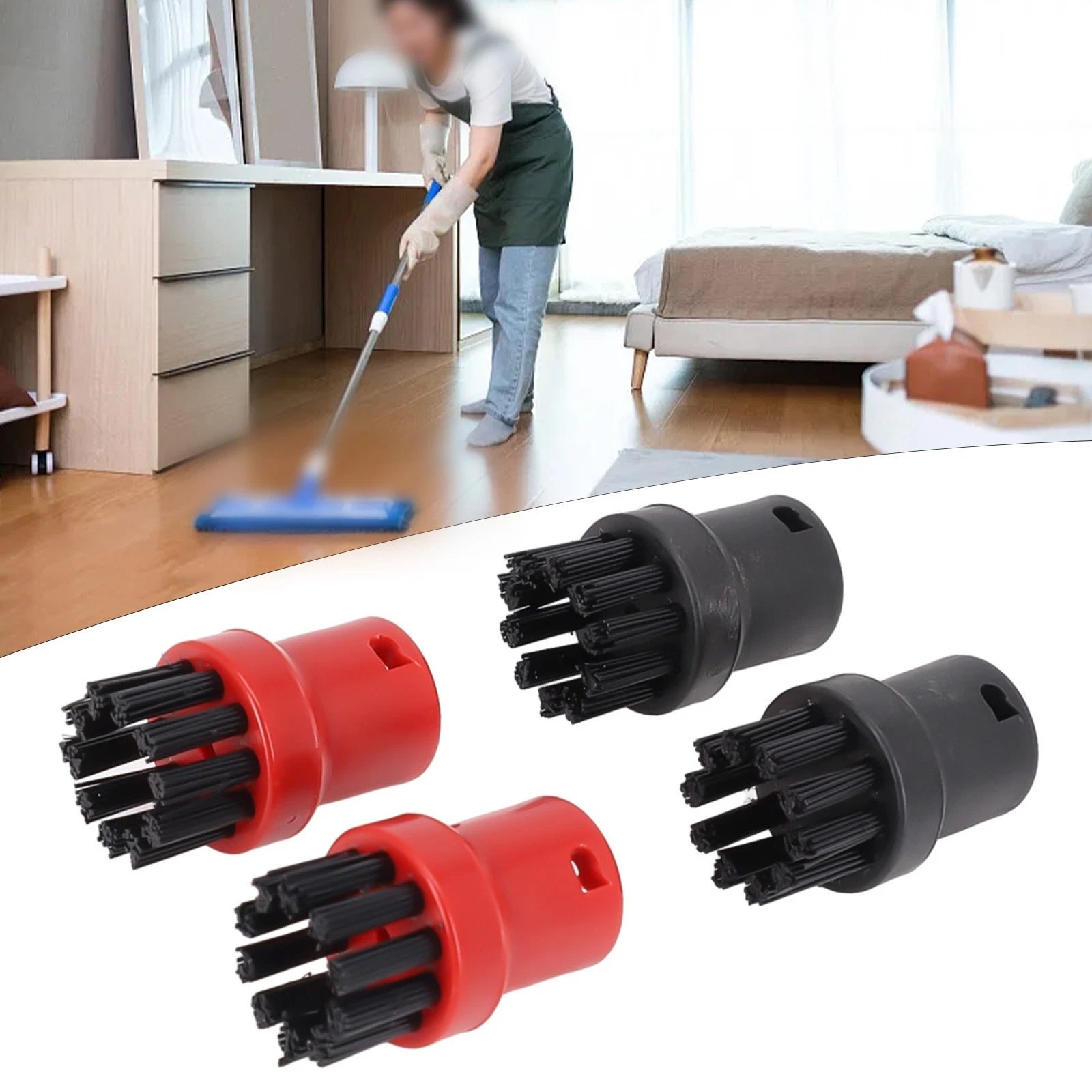4X Brush Nozzle for Karcher SC2 SC3 (2010–2023)