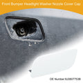 Front Left Washer Nozzle Cover Cap for Audi TT (2009–2015) White 1 Pcs