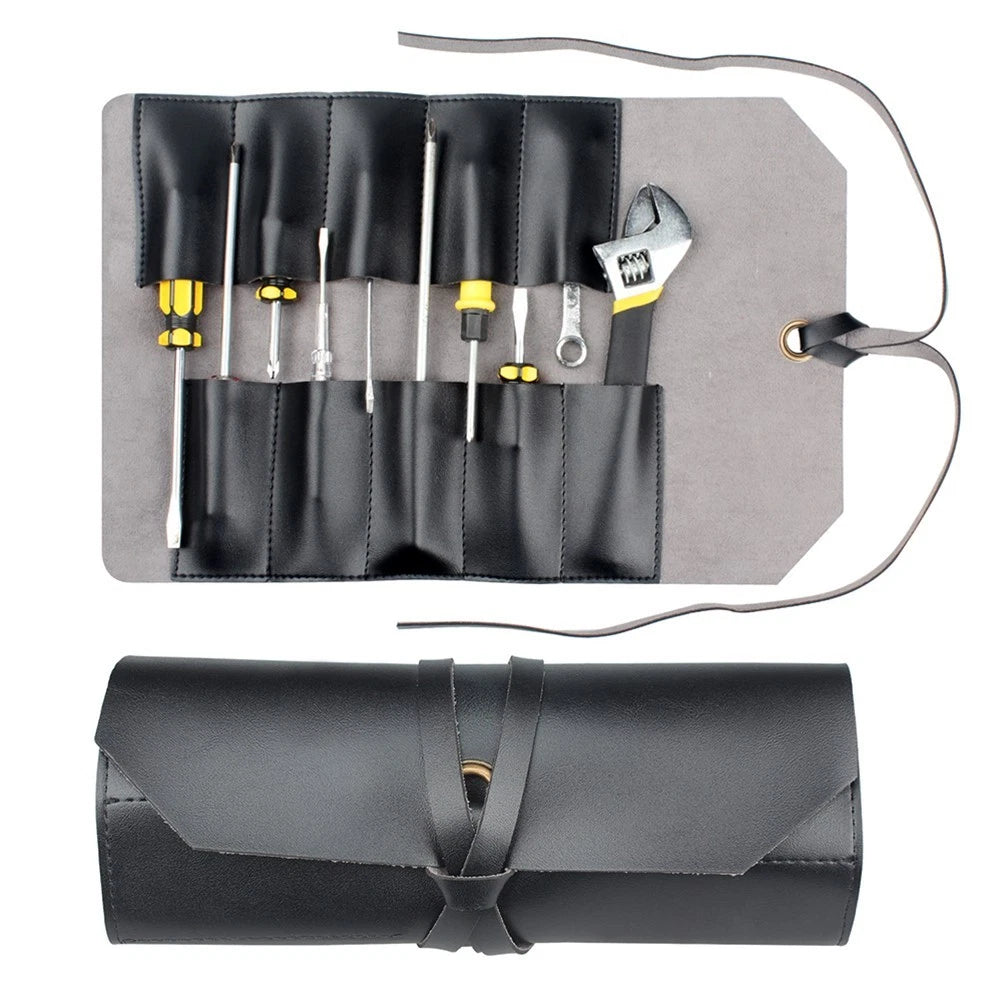Compact Leather Tool Carrier for Going Out