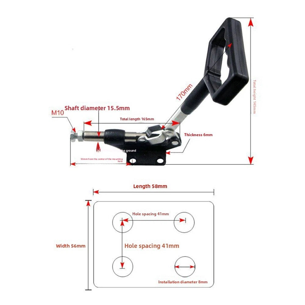 Hot Press Carbon Steel Clamp for Reliable Operation