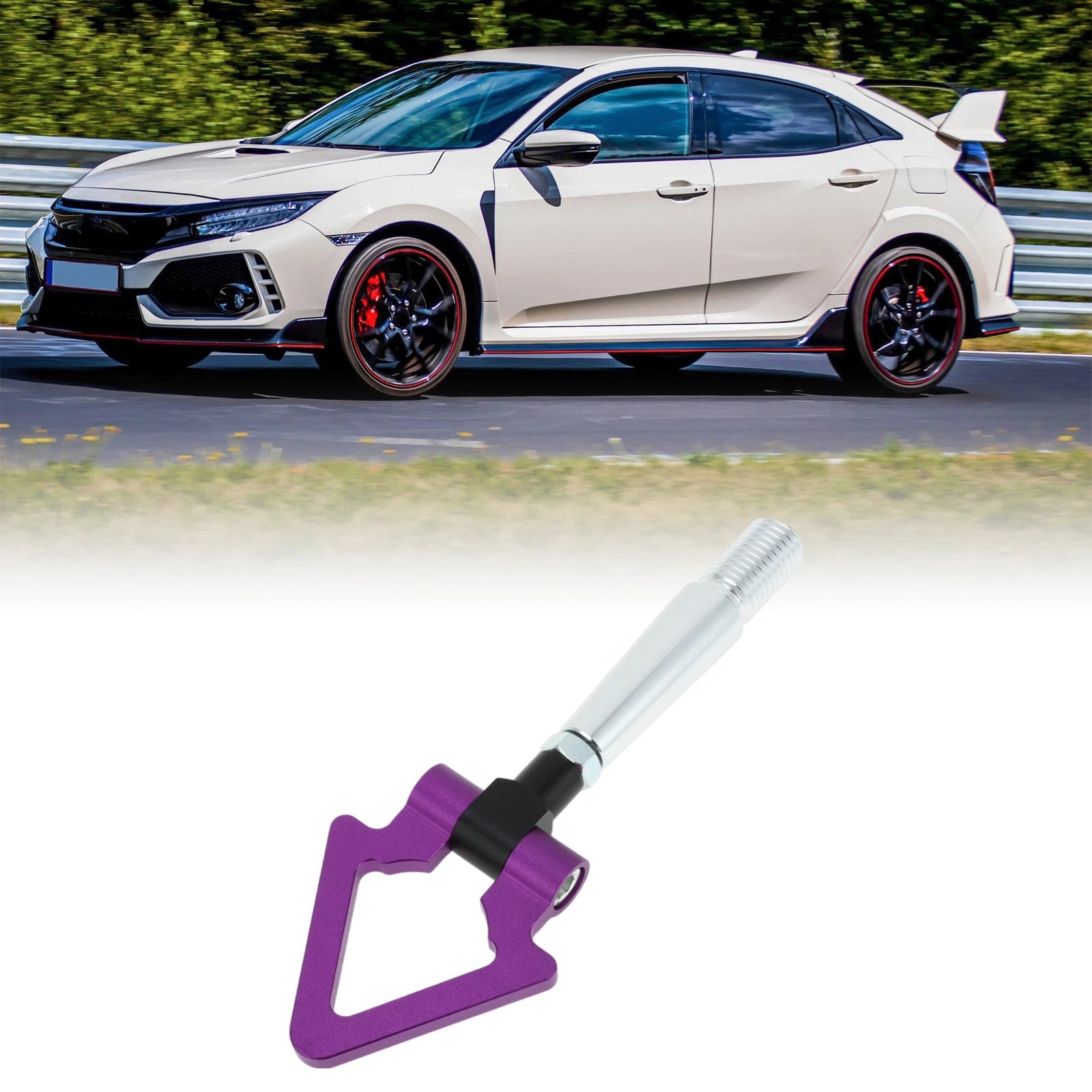 Triangle Tow Hooks Heavy Duty Replacement for Universal Vehicles (Universal)
