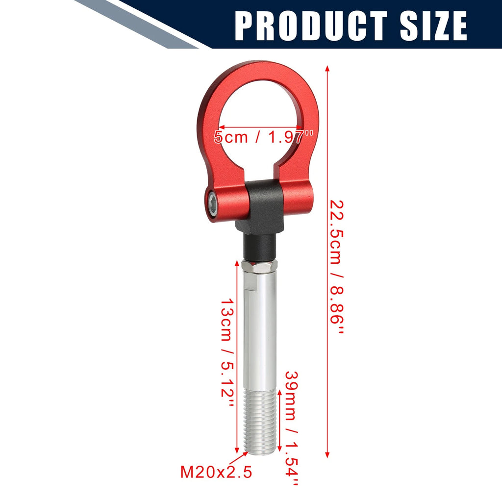 Trailer Tow Hook Screw Front Rear M20x2.5 for Hyundai Veloster (2012–2017)