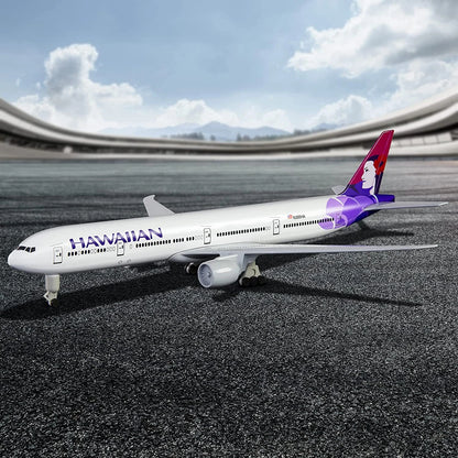 Alloy Diecast Airplane Model for Hawaii B777 (1/300 Scale)
