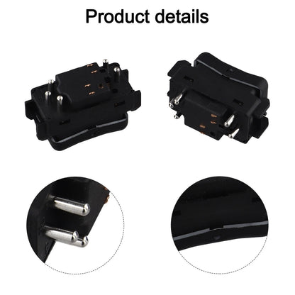 2X Console Power Glass Switch for Mercedes W124 W126 W201