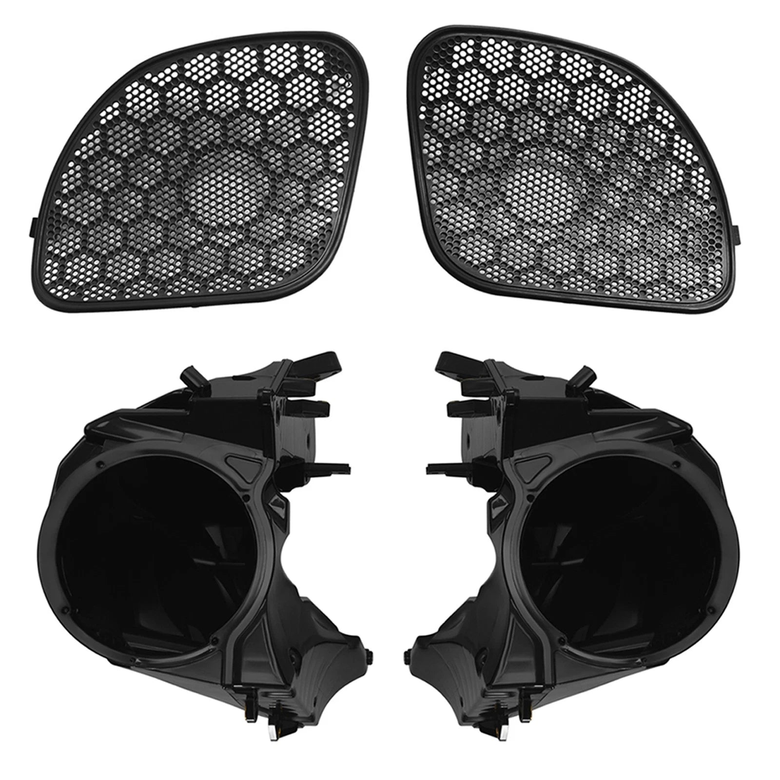 Speaker Inner Fairings & Grilles Mesh Covers for Harley Road Glide (2015–2023)
