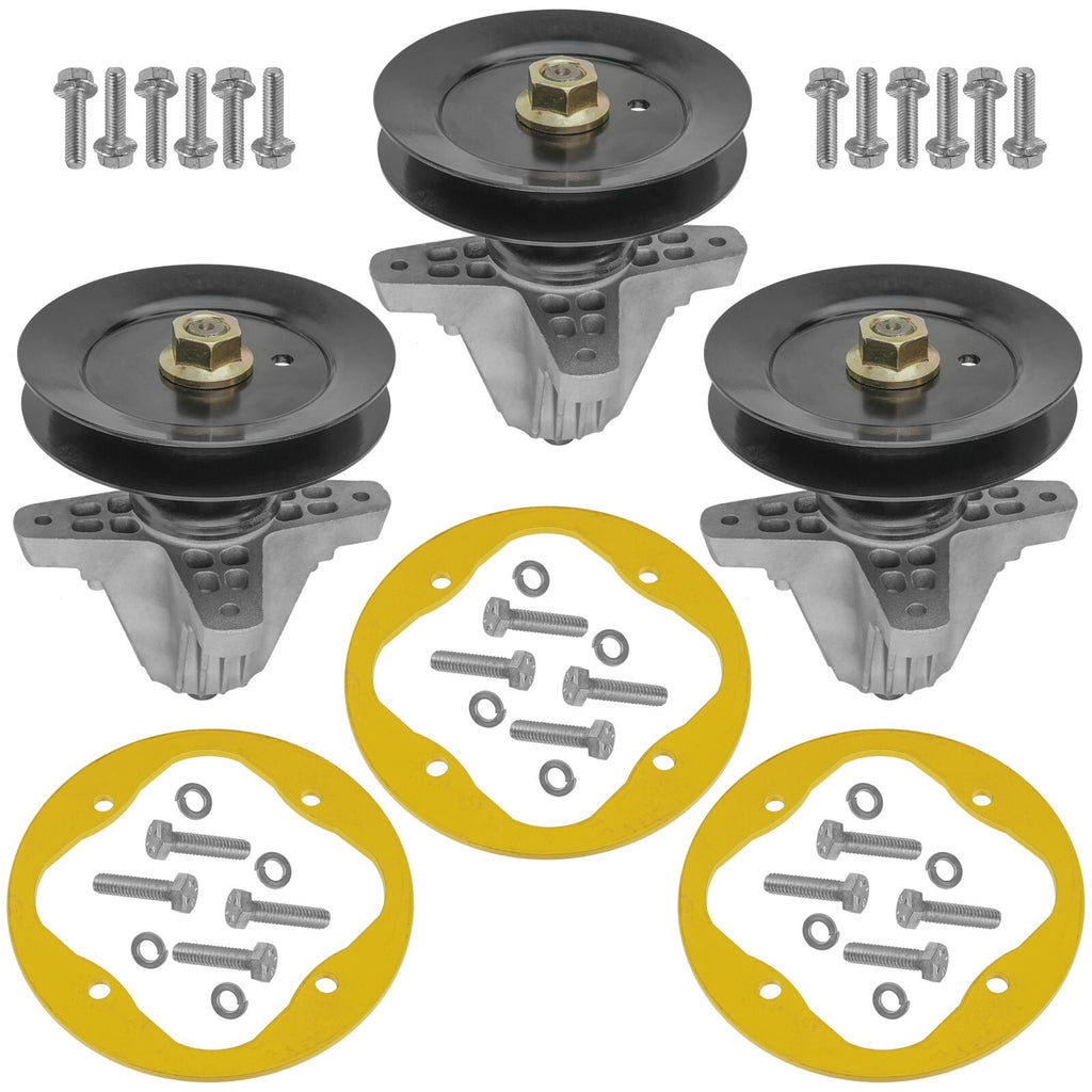 3 Spindle Assembly with Deck Ring for MTD Cub Cadet (2005–2015)
