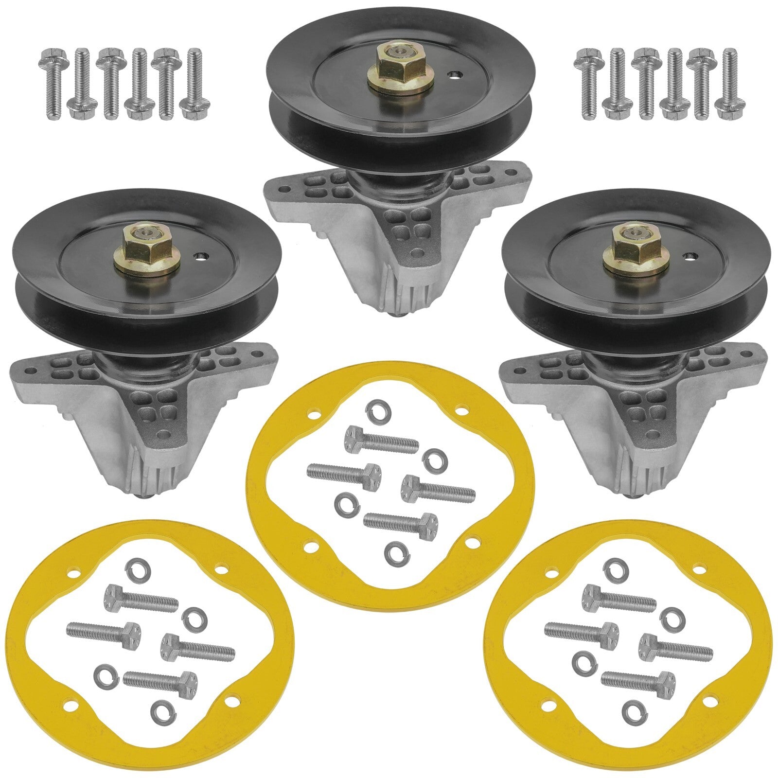 3 Spindle Assembly with Deck Ring for MTD Cub Cadet (2005–2015)