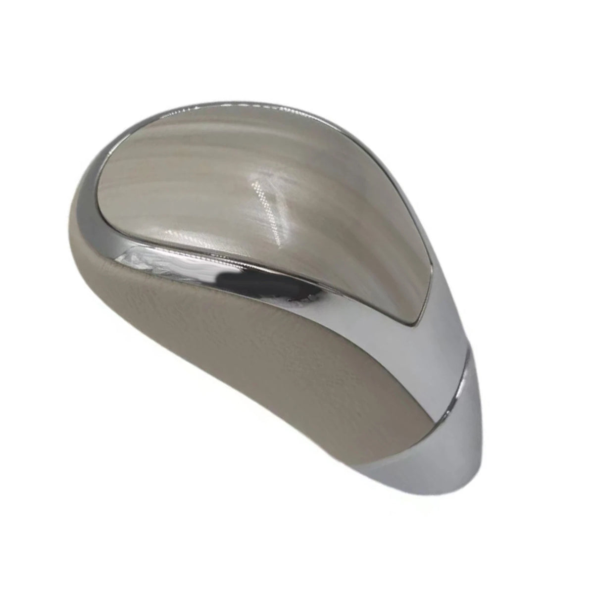 Beige Chrome Knob for
