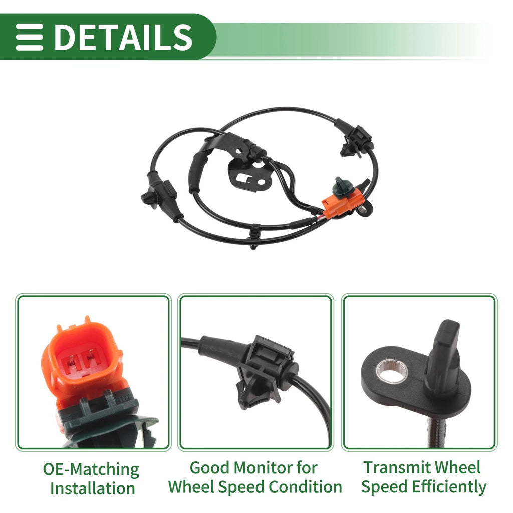 ABS Wheel Speed Sensor No. 57470SJCA01 for Honda Ridgeline (2006–2014)