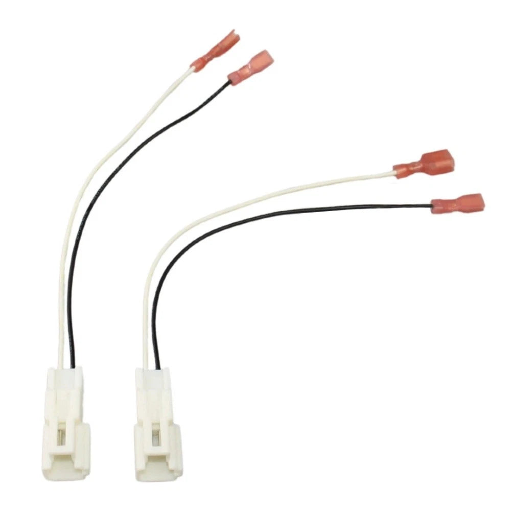Set of 4 Speaker Wire Harness Adaptor Cables for Kia Optima, Hyundai Santa Fe