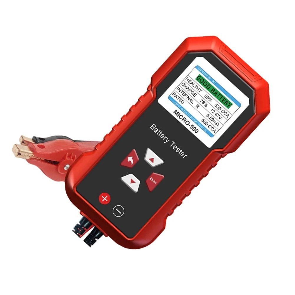 12V Battery Health Tester for Car Motorcycle Start Stop Vehicles