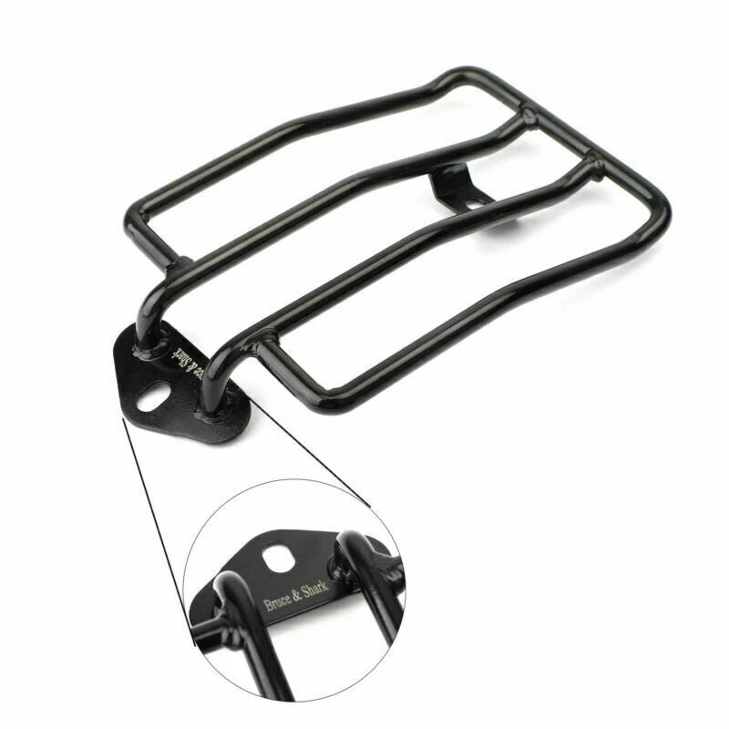Solo Seat Luggage Rack for Sportster XL883 1200 (2004–2015) Black T9