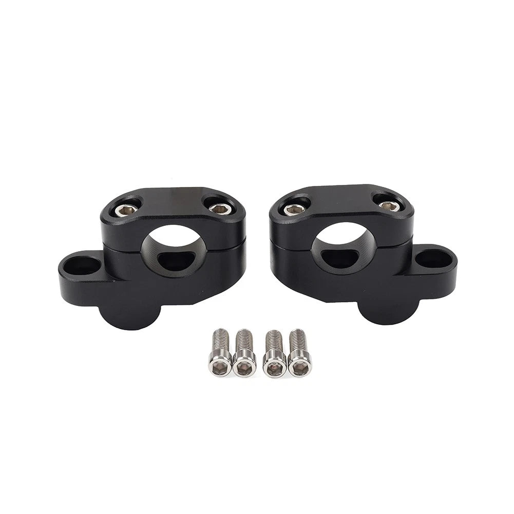 28mm Offset Handlebar Clamp Mount Riser for Honda Suzuki Yamaha Kawasaki