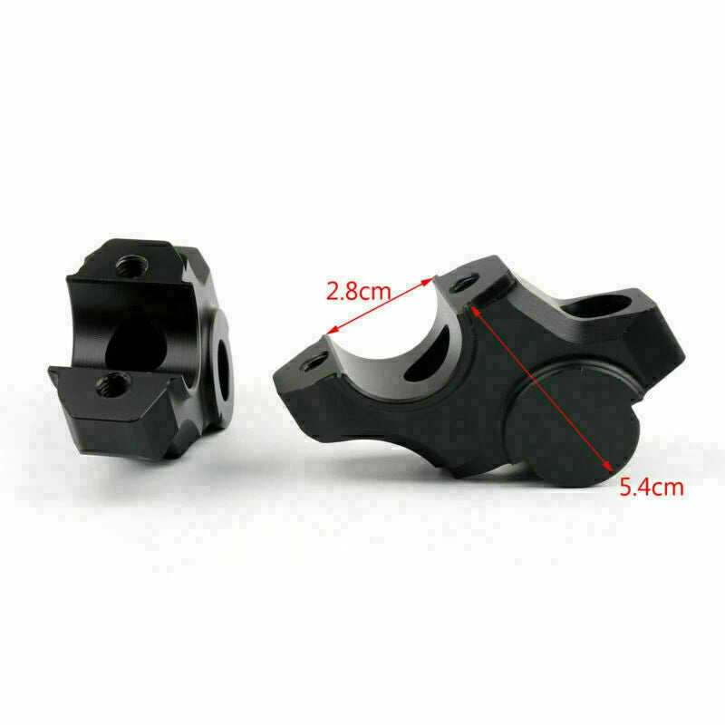 Billet Aluminum Bar Risers for Yamaha XSR900 MT09 (2012–2020)