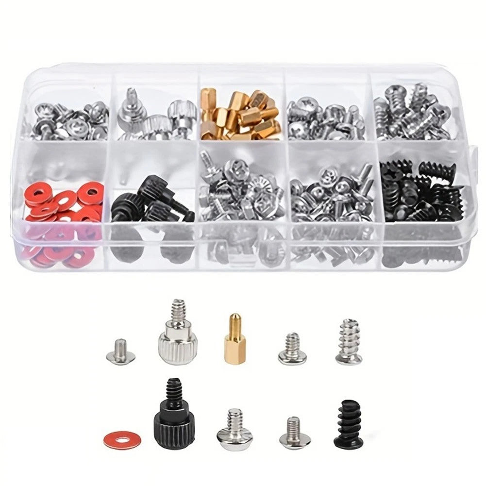 228Pcs Screw Assortment for Computer Builds and Repairs
