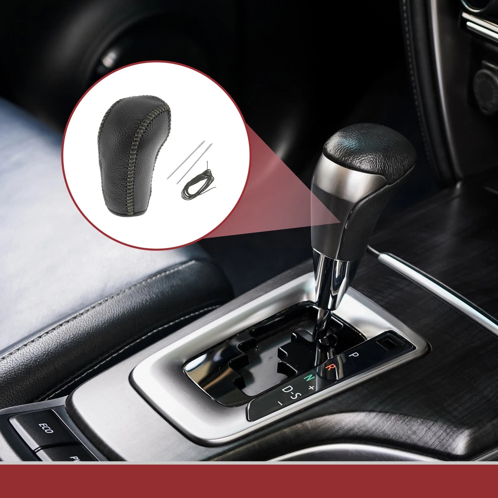 Gear Shift Knob Cover Replacement for Subaru Forester (2014–2017)