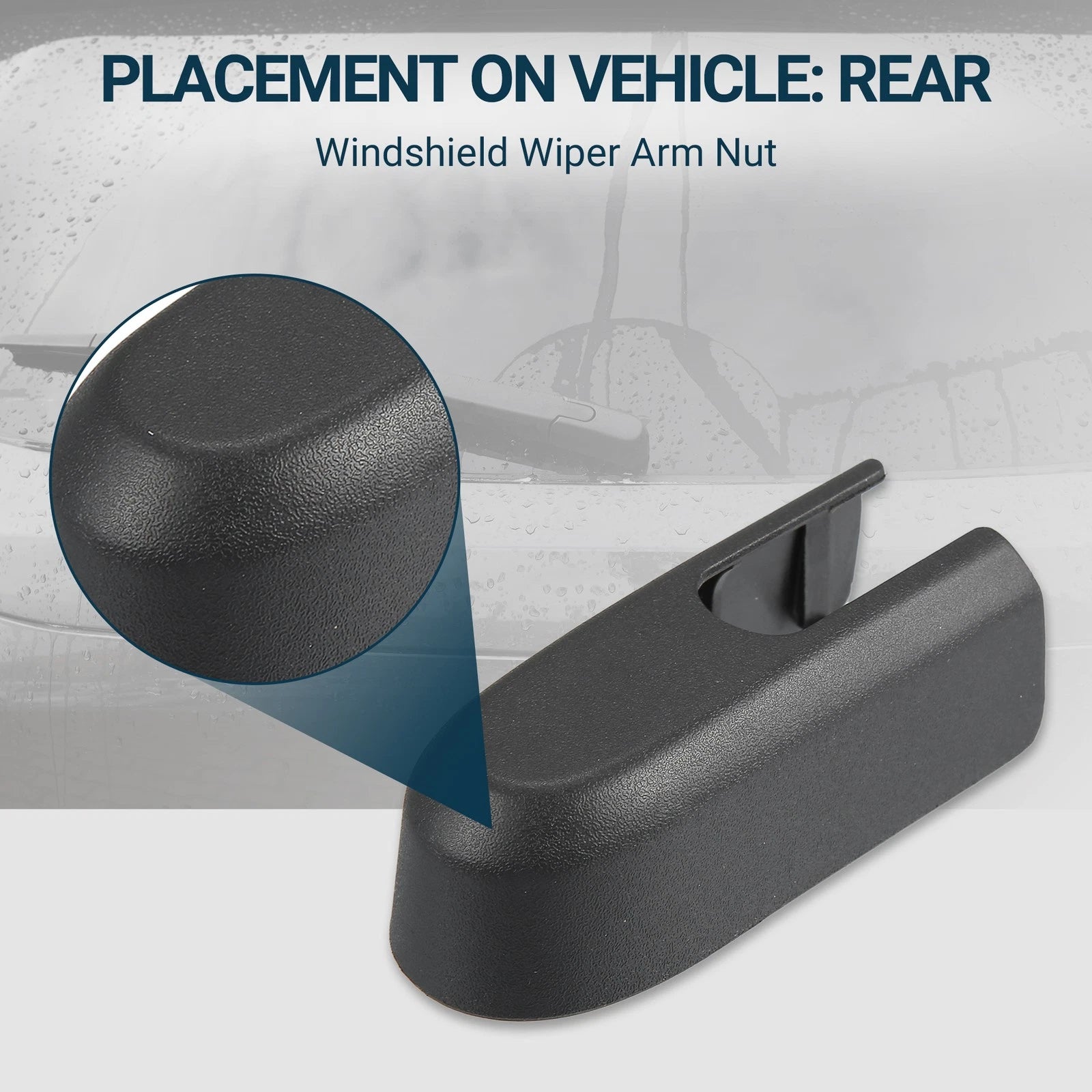 Windshield Wiper Arm Nut Cover Rear for Chevrolet Captiva (2007–2017)