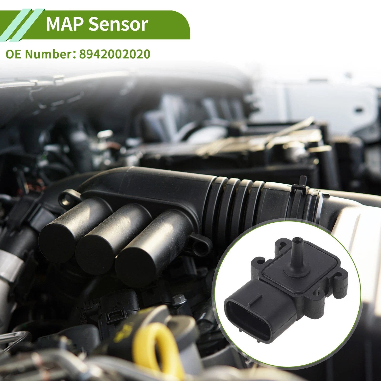 Manifold Absolute Pressure MAP Sensor Replacement for Toyota Corolla AE110 (1995–2000)