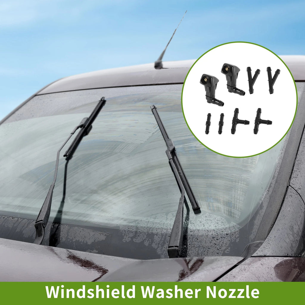 Windshield Washer Nozzle with Hose Connector for Honda Civic (2016–2021)