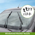 Windshield Washer Nozzle with Hose Connector for Honda Civic (2016–2021)