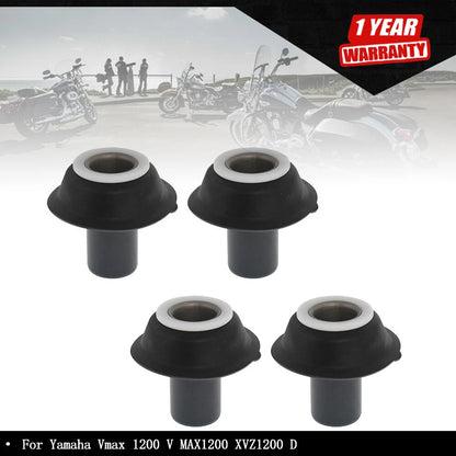 4X Carburetor Plunger Diaphragm Vacuum for Yamaha Vmax 1200 (1985–1995)