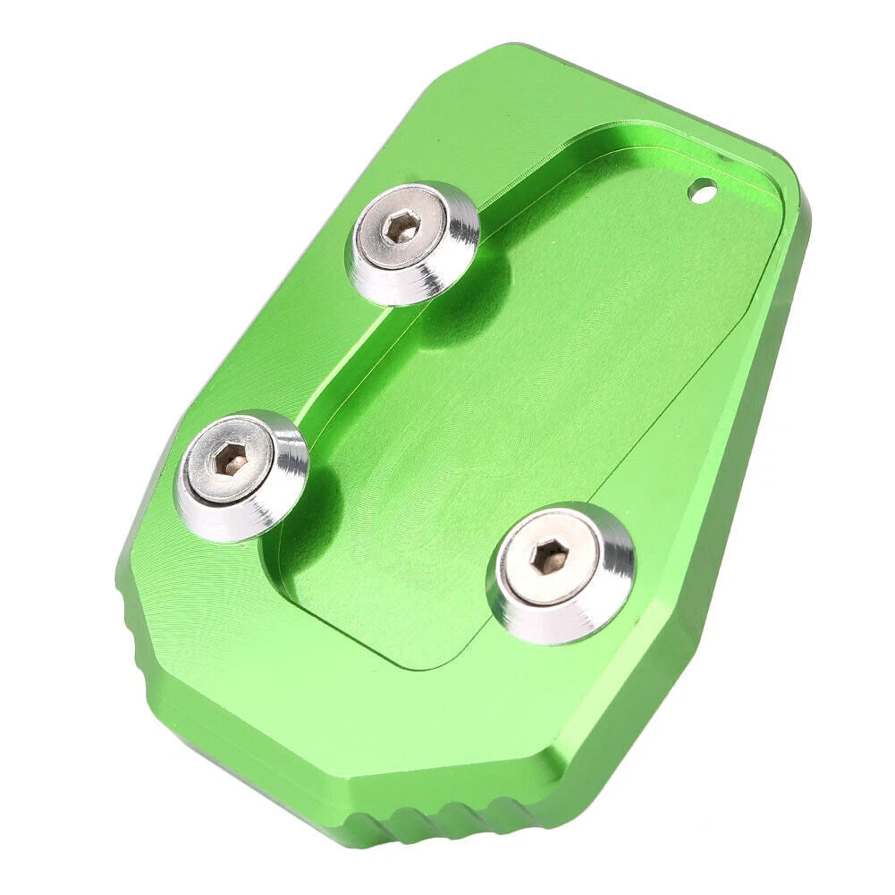 Kickstand Side Stand Extension Pad for Yamaha MT09 (2013–2016) Green