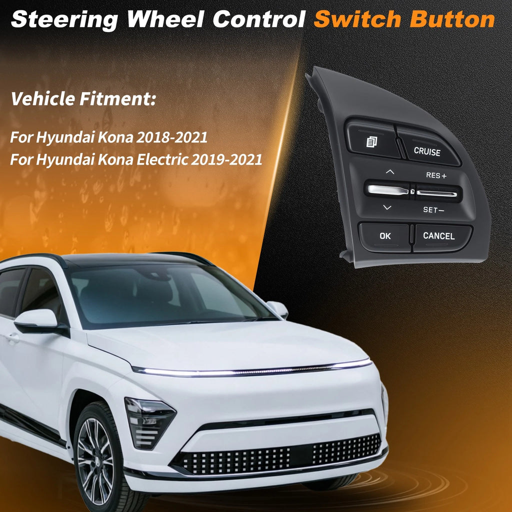 Cruise Control Steering Wheel Switch Right for Hyundai Kona (2018–2021)