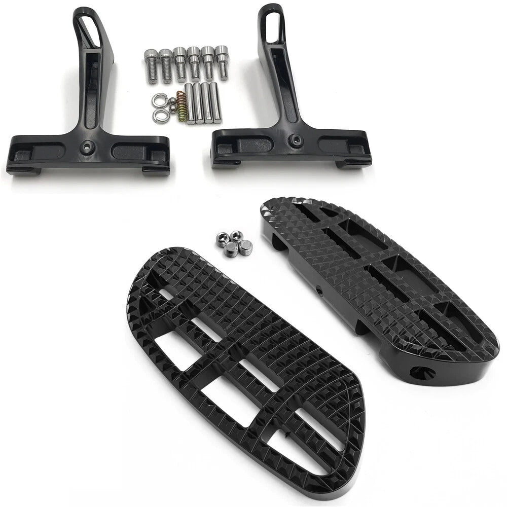 Dominator Leaf Knob for Harley Touring (1993–Present) - Rear Black