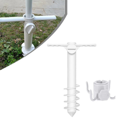 Sand Anchor Hook Set for Beach Umbrellas and Canopies