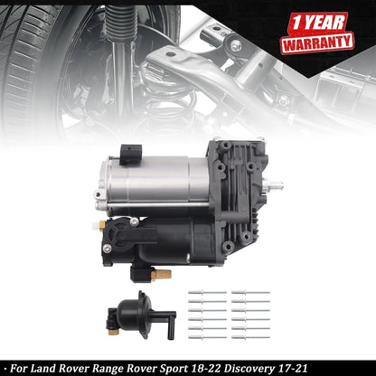 Air Suspension Compressor for Land Rover Range Rover Sport (2018–2022) Discovery (2017–2021)