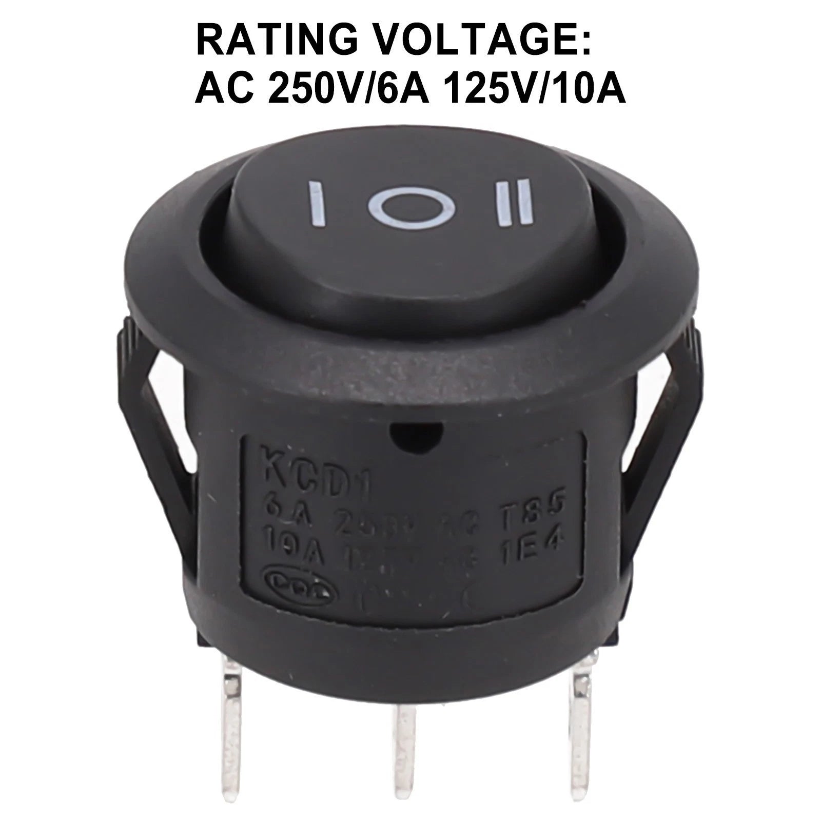 On/Off/On Rocker Switch SPST for Various Applications (Universal)