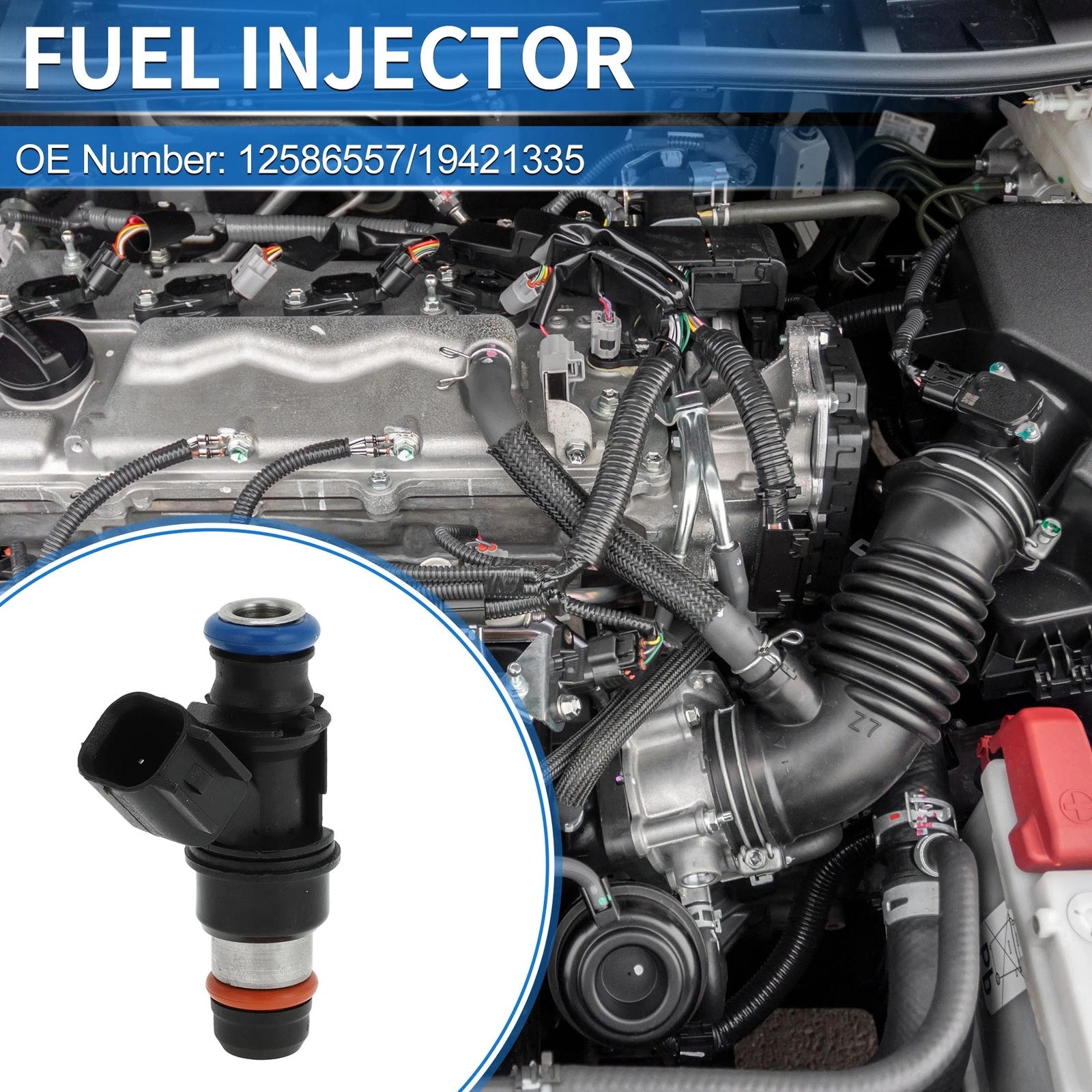 Fuel Injector Replacement for Chevrolet Malibu 3.5L (2004–2006) Single Unit