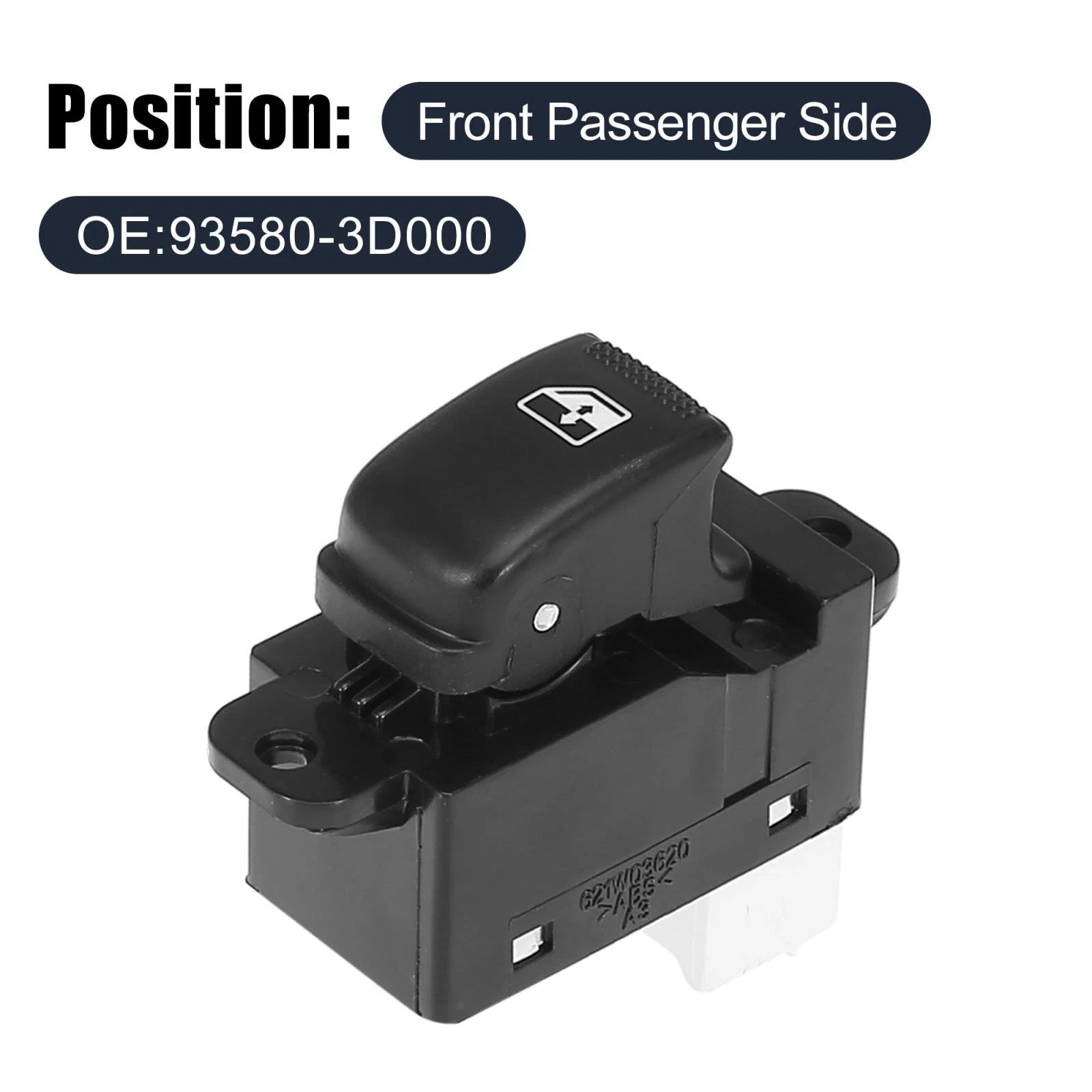 Front Passenger Side Power Window Switch for Kia Rio Hyundai (2012–2017)