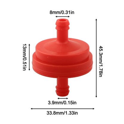 Fuel Filter Set for Lawnmower (No Year Range Provided)