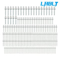 Riveting Gun Tool Set for LABLT (200 Rivets, 5 Sizes)
