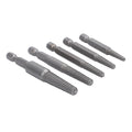 5 Pcs Hex Screw Extractors for Universal Use (1/4 Inch)