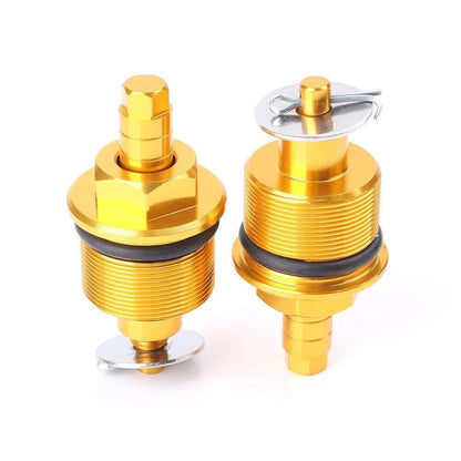 Fork Cap Preload Adjuster Bolts for Honda CBF125 (31MM, Aluminum, Gold)