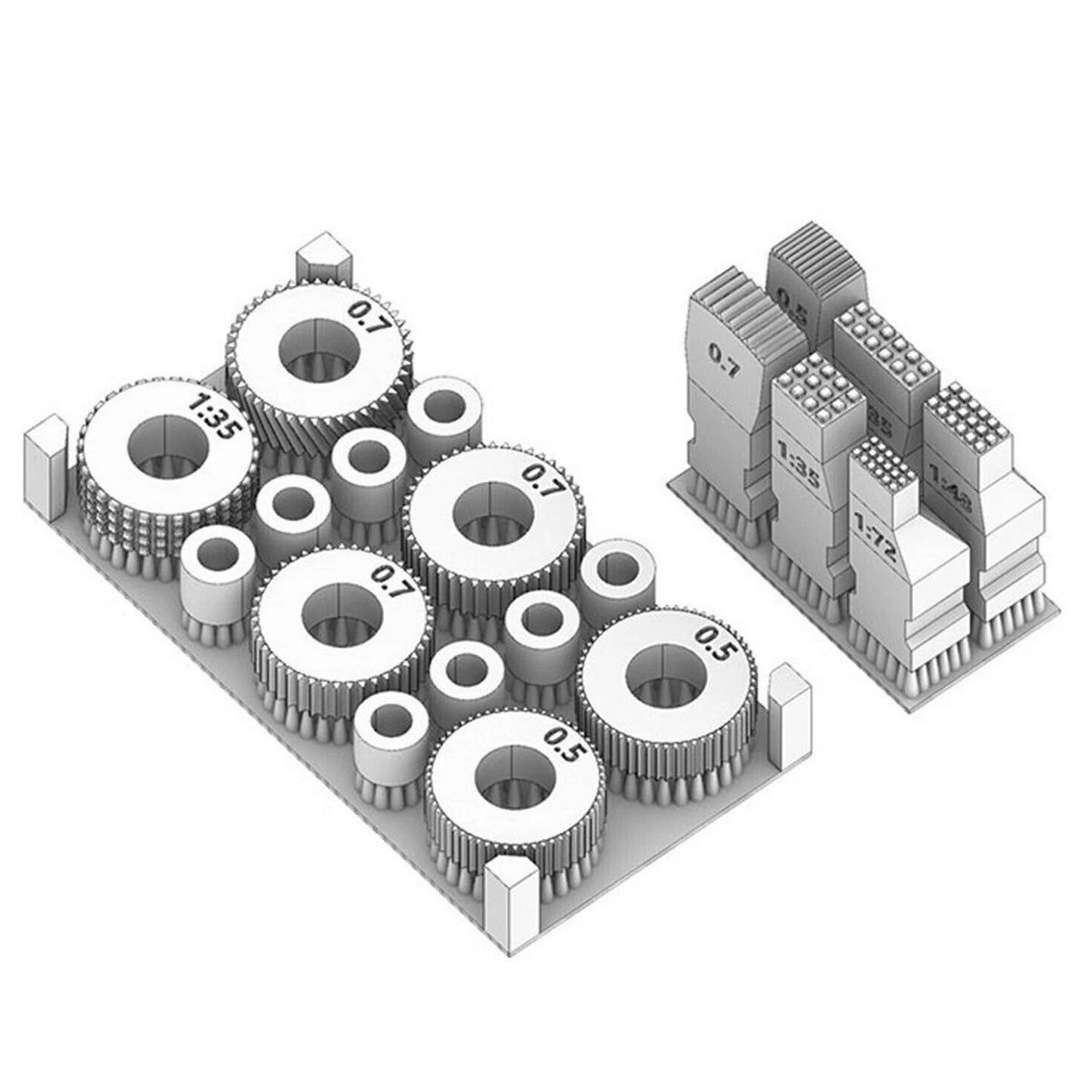 Anti-Magnetic Craft Tool for Zimmerit Coat 1:35 1:48 1:72 Model D