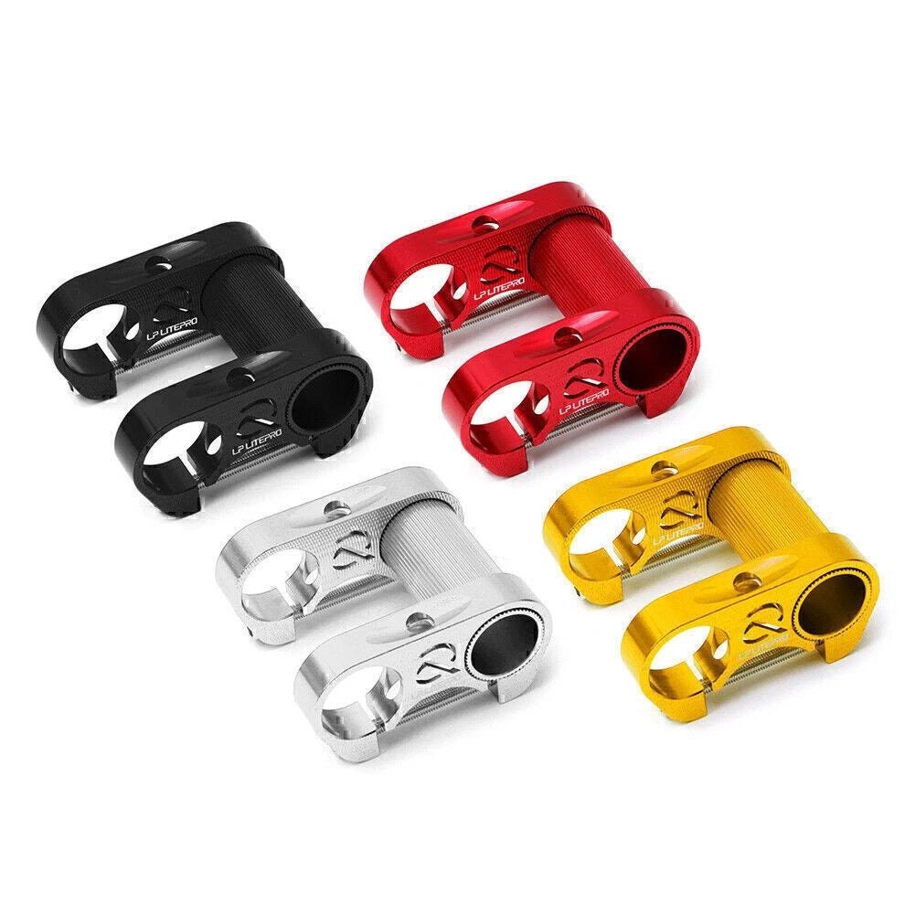 S95 LitePro Light Weight MTB Adjustable Double Stem For Folding Bike Stem 25.4mm