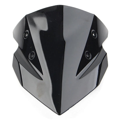 Black Motorcycle Windshield Windscreen For Kawasaki Z400 2018-2022 2021 2020 19