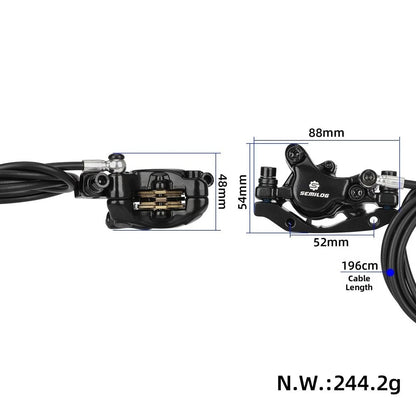 Rear Oil Brake for Off-road Riding (Various Terrains)