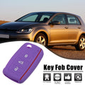 Silicone Key Fob Shell Replacement for Volkswagen GTI 3 Button (2010–2021)