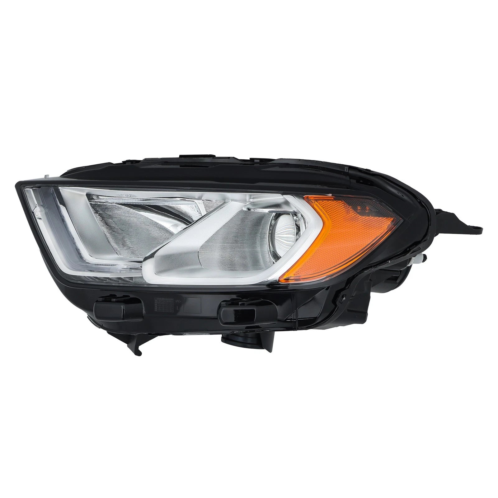 Halogen Headlight Driver Side LH for Ford EcoSport (2018–2023) Chrome