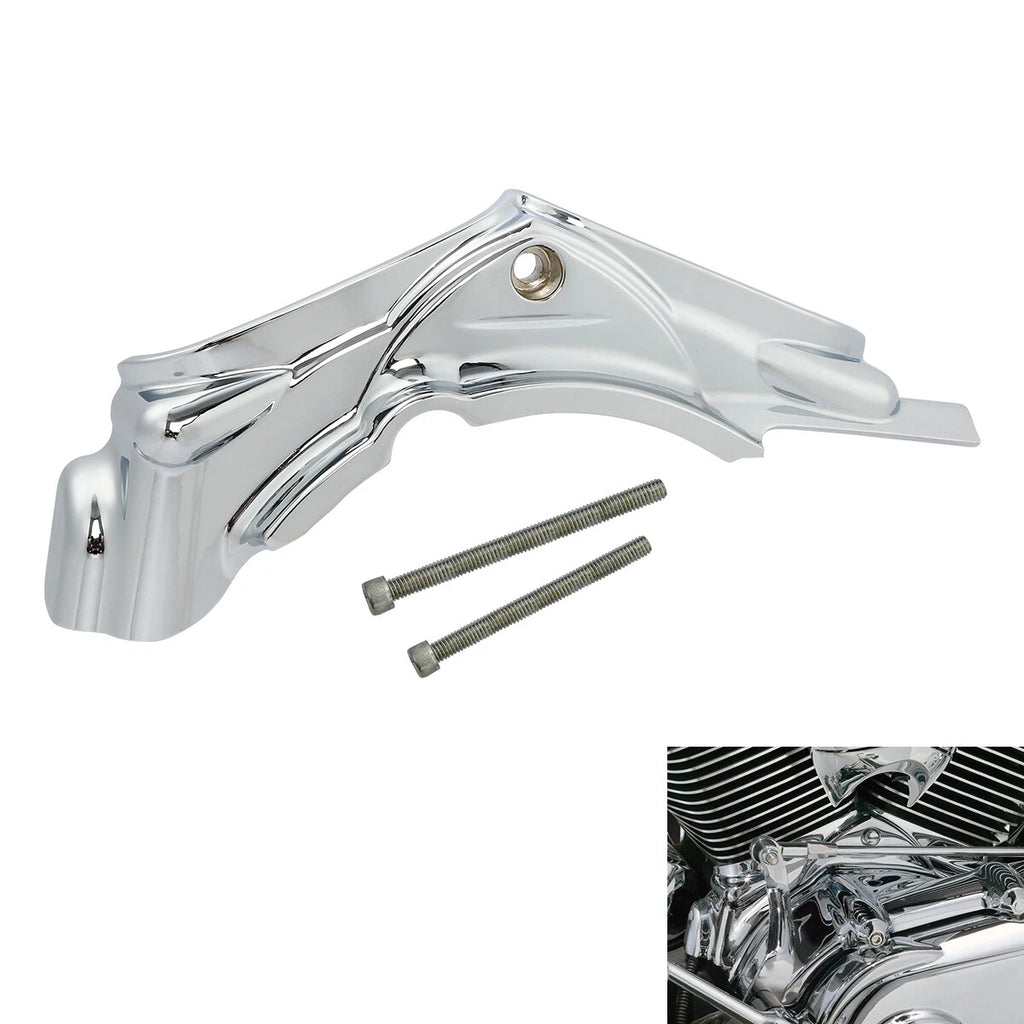 Chrome Cylinder Base Side Cover for Harley Electra Glide 2007–2016