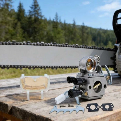 Carburetor Air Fuel Filter Kit for MS171 MS181 MS211 MS211C