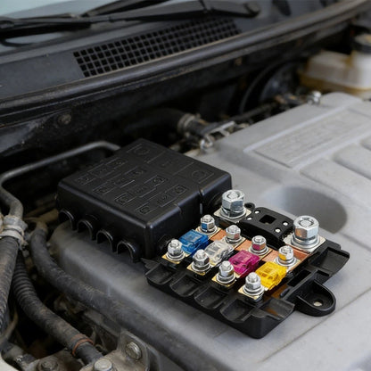 5-Way RV Fuse Box for Modified RV (12V 24V DC Power Supply Distribution)